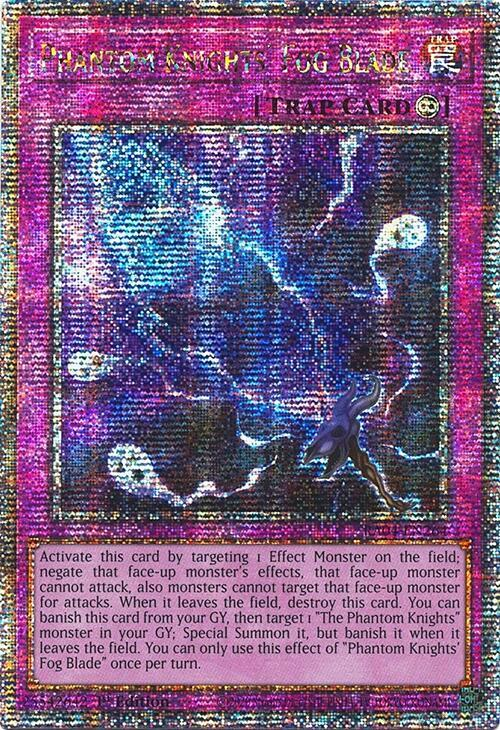 Phantom Knights Fog Blade - RA04-EN264 - (Quarter Century Secret Rare) - 1st Edition